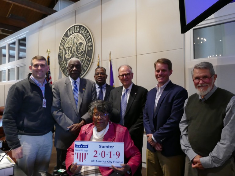 Sumter is a finalist for civic engagement annual award image